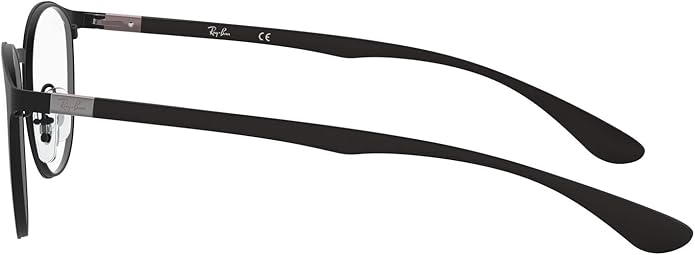 Ray-Ban Unisex Rx6355 Round Prescription Eyeglass Frames
