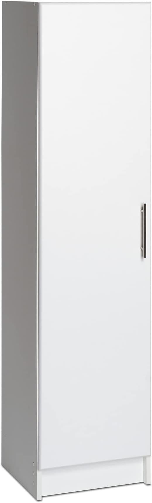 Prepac Elite 65 in. Engineered Wood Narrow Storage Cabinet in White