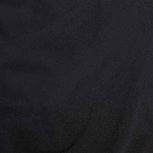 Speedo Womens Swimsuit One Piece Black Adult V-Neck with Back Interest, Conservative Cut (XL)