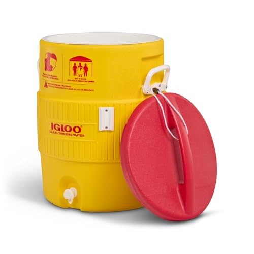 Igloo Sports Cooler | Insulated Beverage Dispenser with Spout |Portable Handwashing Station