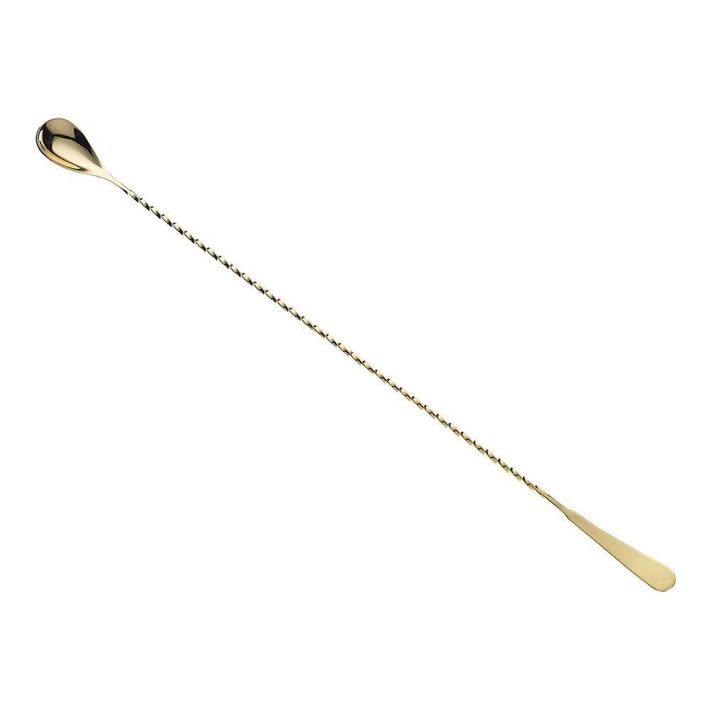 Barfly Bar Spoon, Standard 17 1/8" (43.5 Cm), Gun Metal Black
