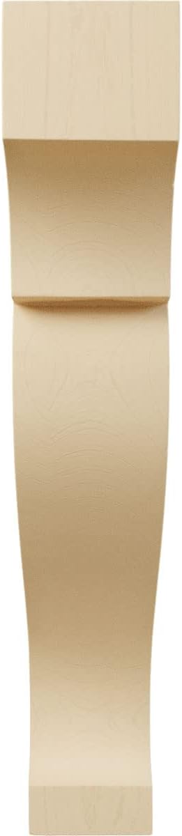 Ekena Millwork CORW03X08X14RKMA Large Rockport Wood Corbels, 2 1/2"W x 8"D x 14"H, Maple