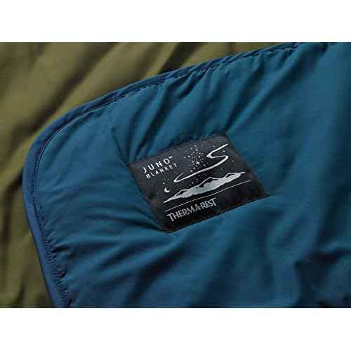 Therm-a-Rest Juno Insulated Camping and Backpacking Blanket, Deep Pacific