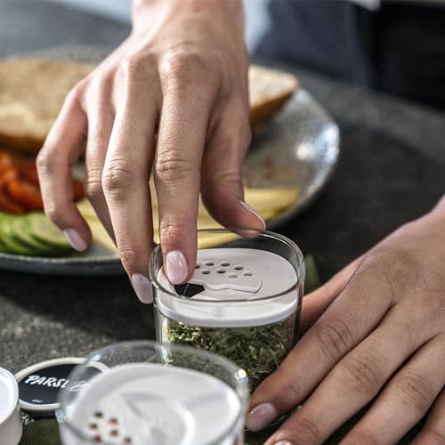 ZWILLING Fresh & Save Cube 3-pc Spice Set, Plastic, Airtight Dry Food Storage Container - style: 3-pc Spice Set