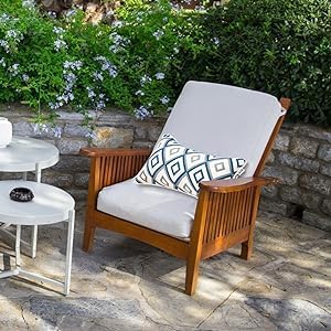 JMGBird Outdoor Pillows Waterproof Set of 2 Outdoor Lumbar Pillows with Insert Included 12×20 Inch Outdoor Pillow for Patio Furniture