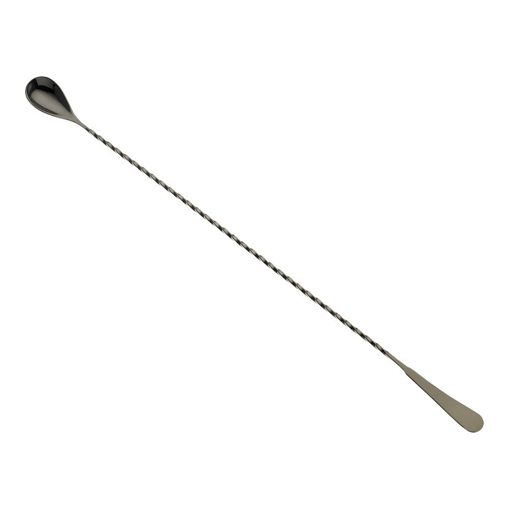 Barfly Bar Spoon, Standard 17 1/8" (43.5 Cm), Gun Metal Black