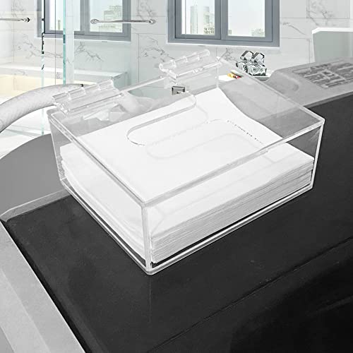 Earth Breeze Laundry Detergent Sheets Organizer - Clear Acrylic Dispenser with Lid for Laundry Room