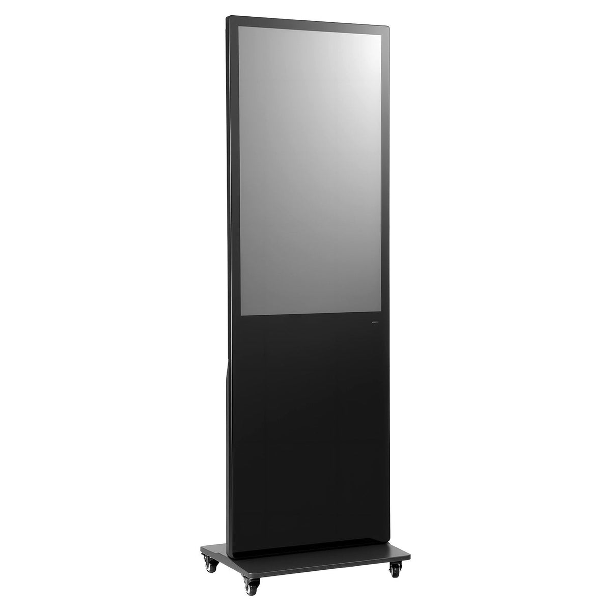 43 in Indoor Digital Signage Floor Standing Advertising Display Kiosk, WiFi HDMI/USB Input Android OS, 178° Wide View, LCD Touchscreen Interactive Monitor, Mobile Commercial Totem Poster