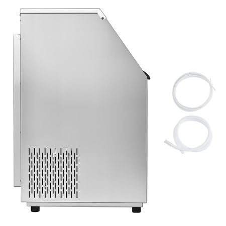 440lbs/24H Commercial Ice Maker, 160 Ice Cubes in 15 Minutes, Freestanding Ice Maker Machine with 88lbs Large Storage Capacity for Bar Office Restaurant, with LED Digital Display & Self-Cleaning