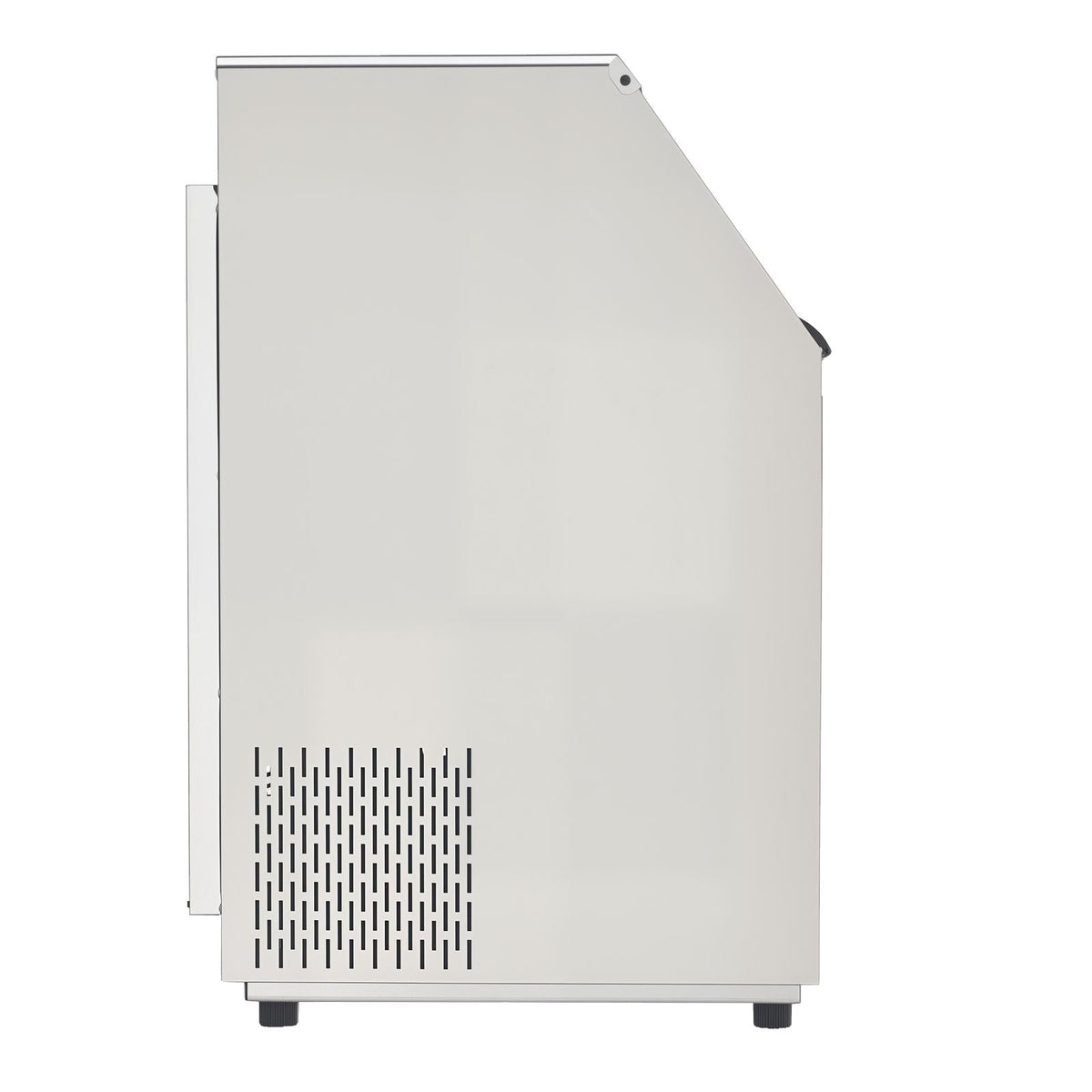 440lbs/24H Commercial Ice Maker Machine, 130lbs Storage Capacity Ice Maker with Drain Pump, 160 Ice Cubes in 15 Minutes, LED Digital Display Freestanding Self-Cleaning for Bar Office Restaurant