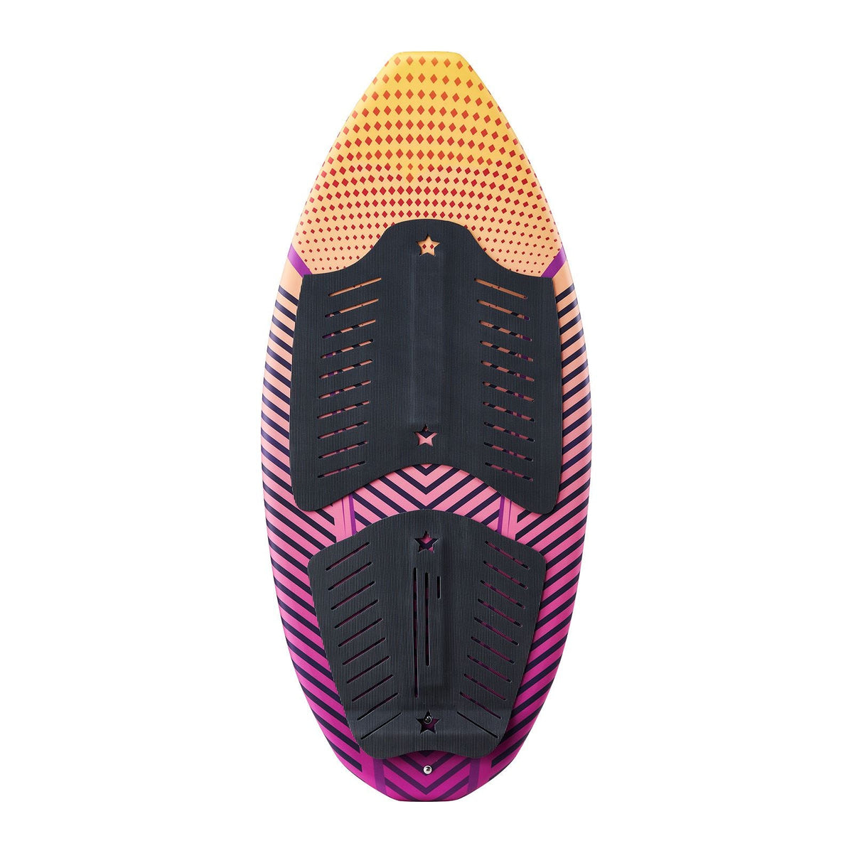 45-Inch Wakesurf Board, Wake Surfing Board with EPS Foam Core & EVA Non-Slip Pad, UV-Resistant Wakesurfing Boards for Youth Up to 110 lbs