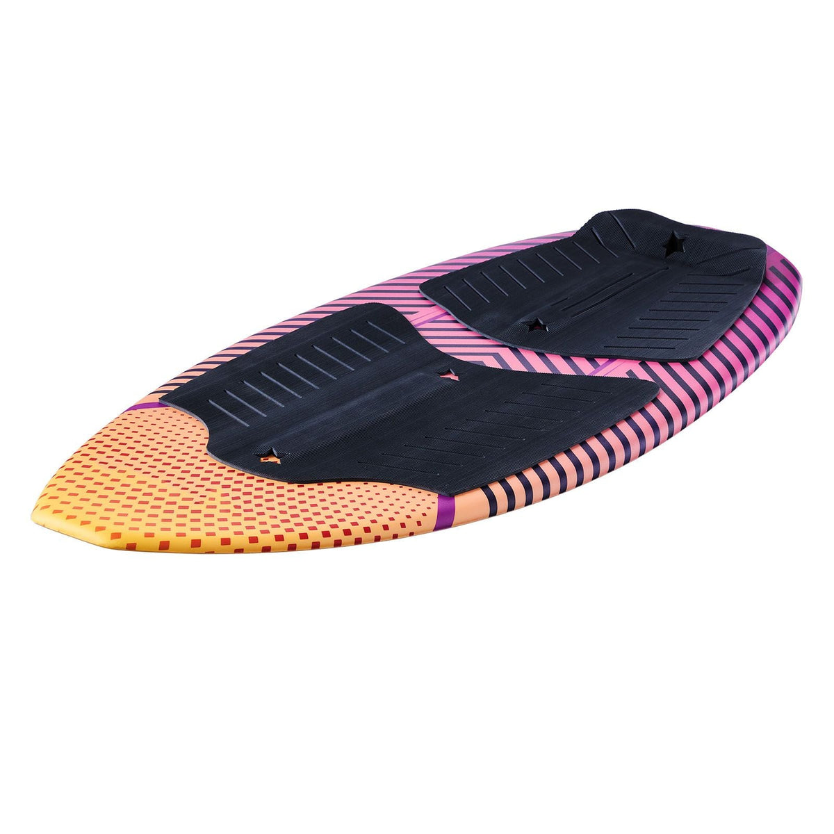 45-Inch Wakesurf Board, Wake Surfing Board with EPS Foam Core & EVA Non-Slip Pad, UV-Resistant Wakesurfing Boards for Youth Up to 110 lbs