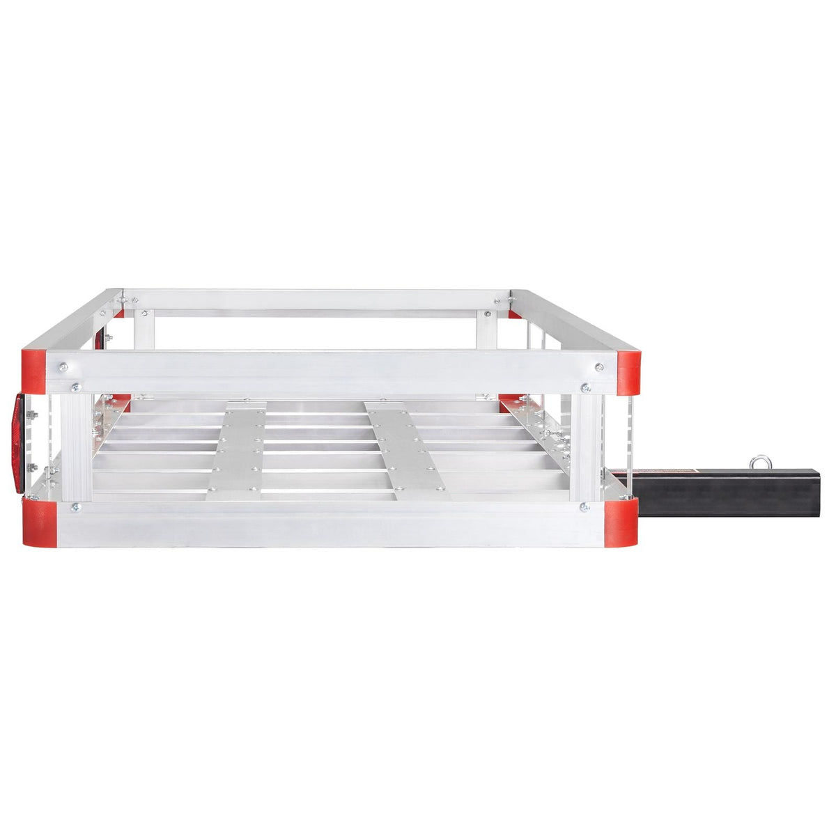 49.4 x 22.4 x 7.1 in Hitch Cargo Carrier, 500lbs Loading Capacity Trailer Hitch Mounted Cargo Basket, Rust-proof Aluminum Luggage Carrier Rack Fits 2" Hitch Receiver for SUV Truck Pickup Camping