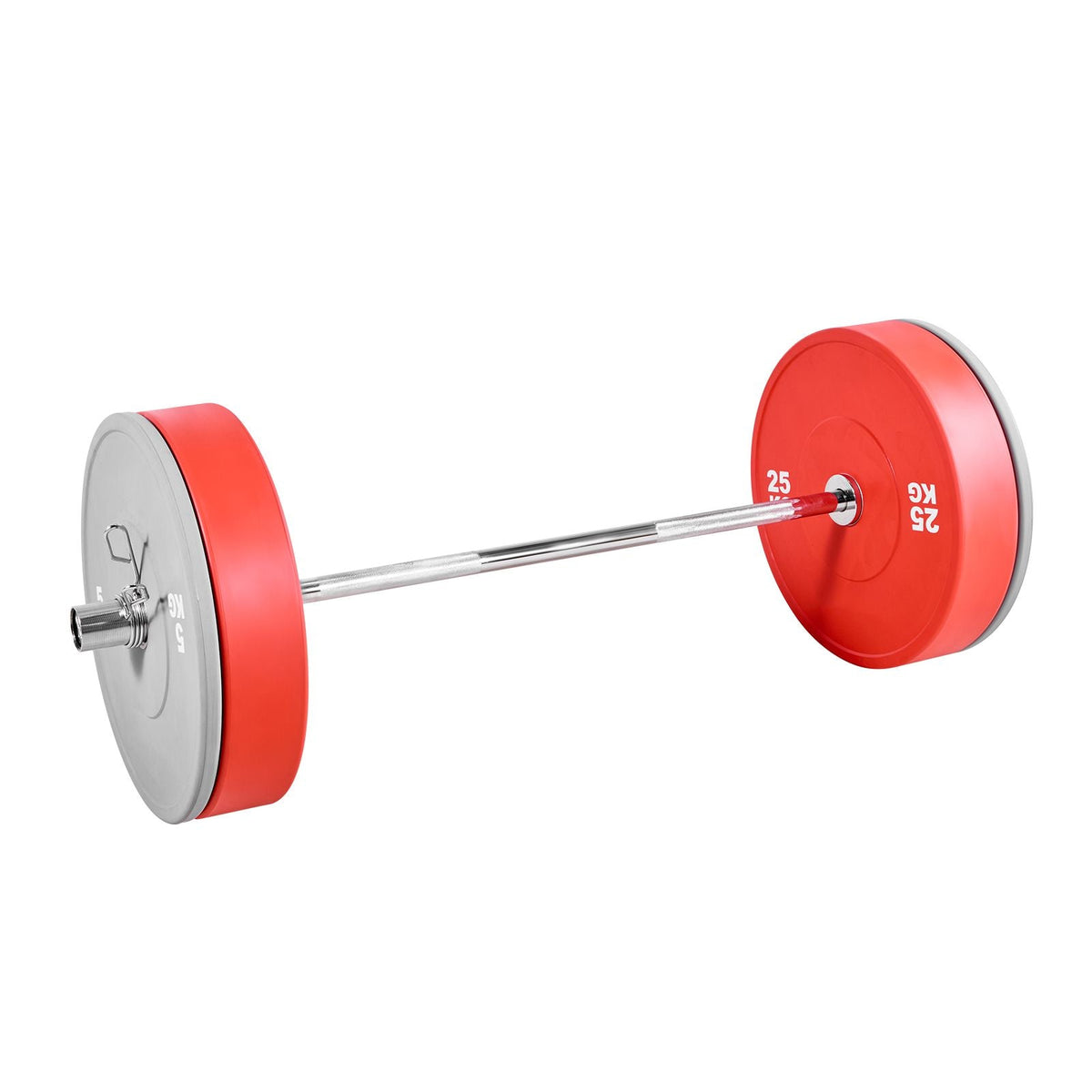 4FT Barbell Bar, Fits 2-Inch Weight Plates, Chrome Plated Barbell Bar with Knurled Grip for Strength Training, Weightlifting, Squat, Deadlift, Bench Press, Curl, Overhead Press, 500lbs Capacity