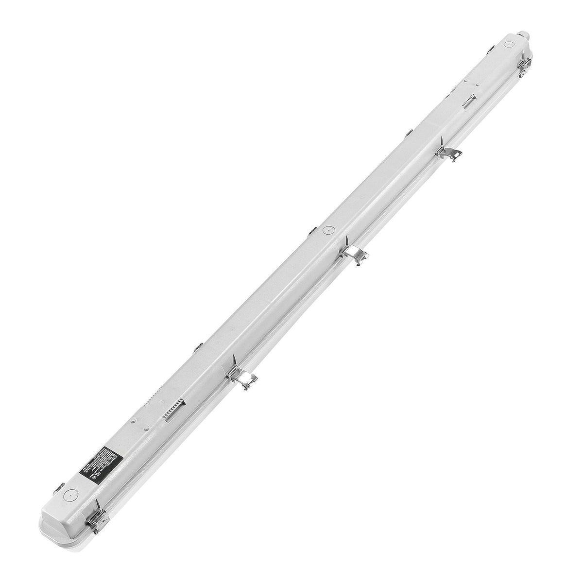 4FT LED Vapor Tight Light, 60W/50W/40W Selectable, 5000K Vapor Proof Light Fixture with 5400/6400/7400LM Adjustable, IP65 Waterproof for Parking Lot Warehouse Walk-In Freezer Car Wash, 4-Pack