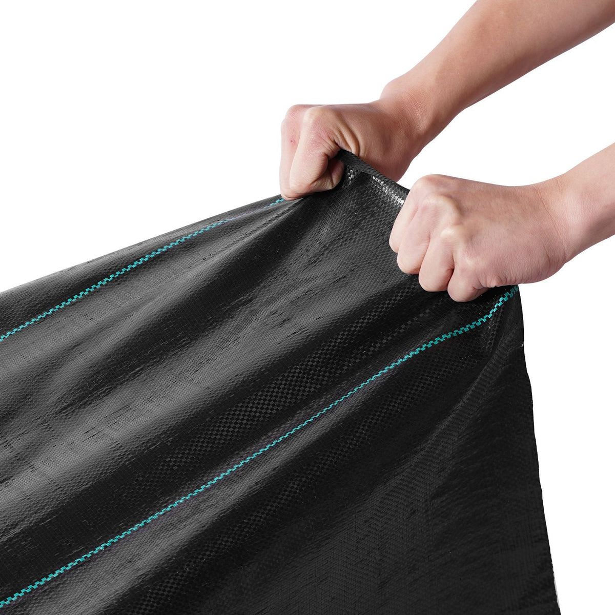4FTx250FT Premium Heavy Duty Weed Barrier Landscape Fabric, 5OZ Woven Geotextile Fabric Under Gravel, High Permeability for Weed Blocker Weed Mat, Driveway Fabric, Weed Control Garden Cloth