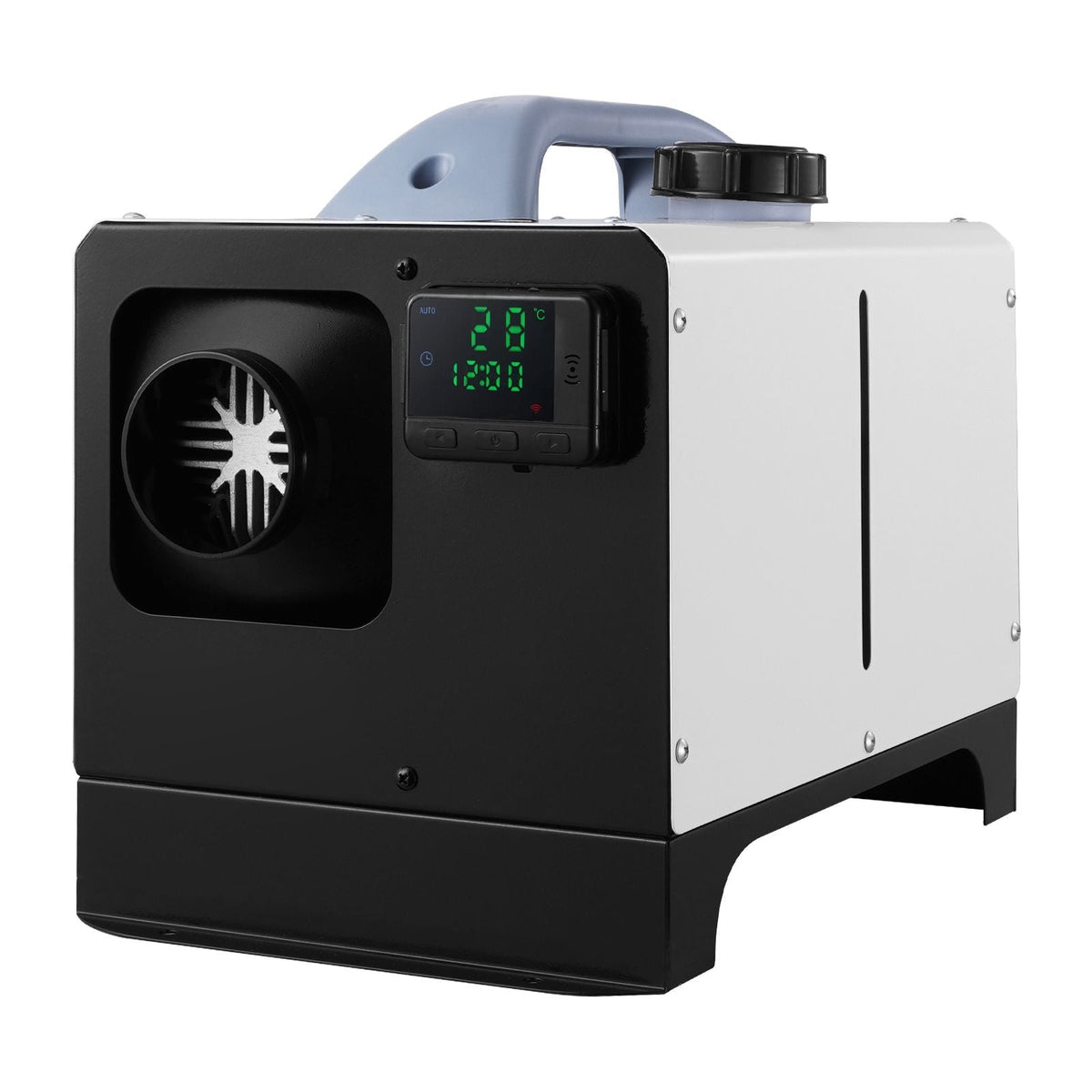 5-8KW Diesel Heater, Diesel Air Heater All in One with Remote Control and LCD Screen, Fast Heating Low Noise, Portable Diesel Heater for Truck Van RV Trailer Camper