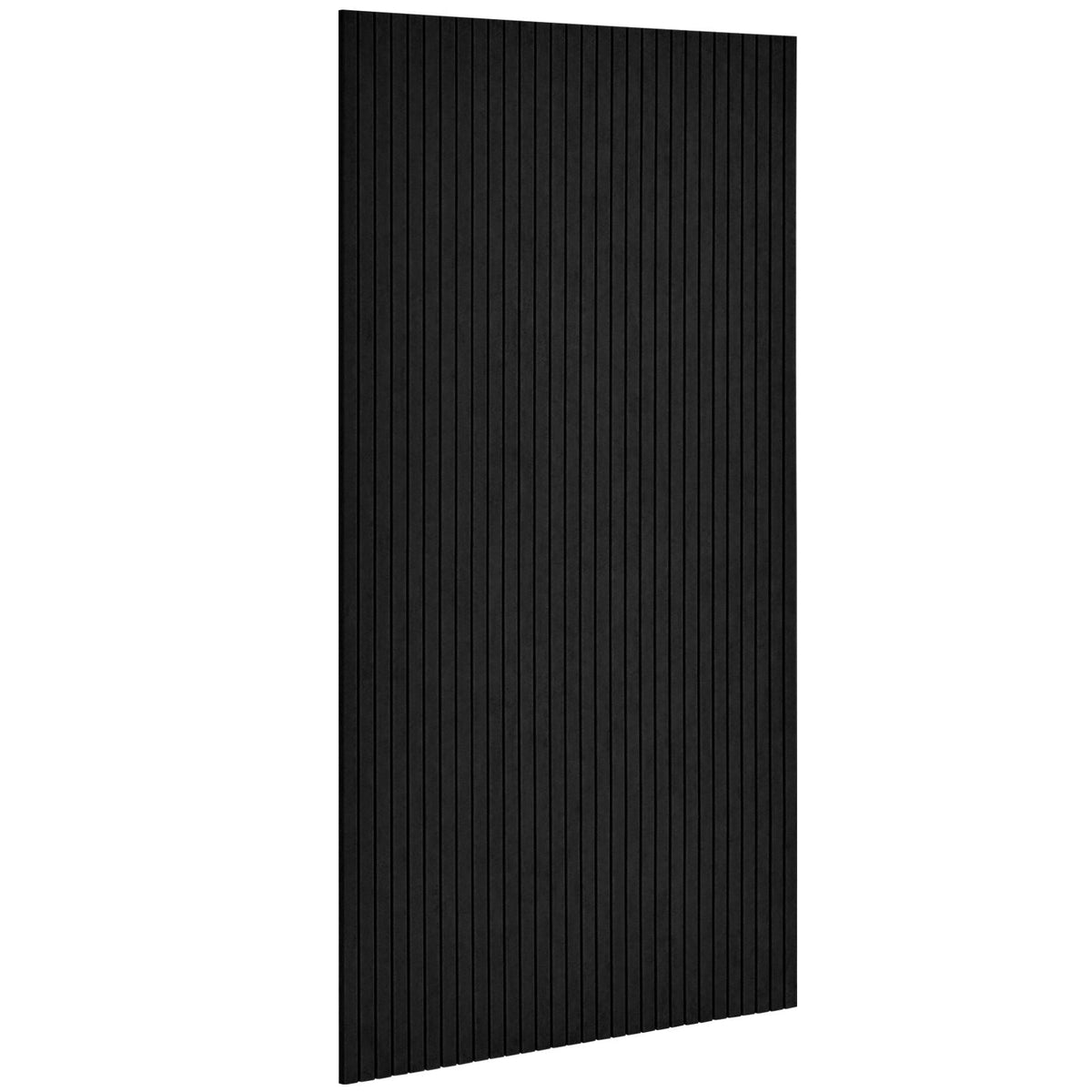 5 Pack Acoustic Panels with Self Adhesive, 47.2 x 23.6 x 0.4 inch Sound Proof Foam Panels, Polyester Fiber Soundproof Wall Panels High Density, for Home, Studio, Office, Theater, Black