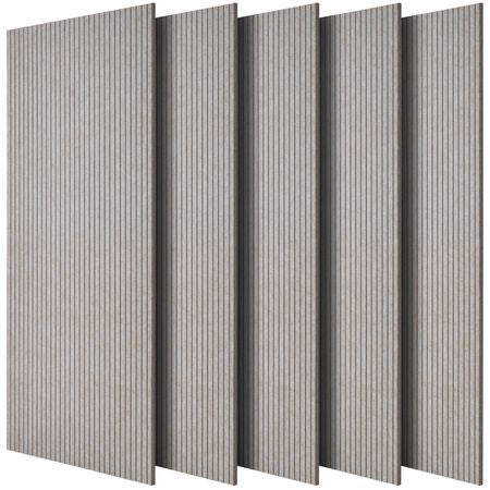 5 Pack Acoustic Panels with Self Adhesive, 47.2 x 23.6 x 0.4 inch Sound Proof Foam Panels, Polyester Fiber Soundproof Wall Panels High Density, for Home, Studio, Office, Theater, Camel
