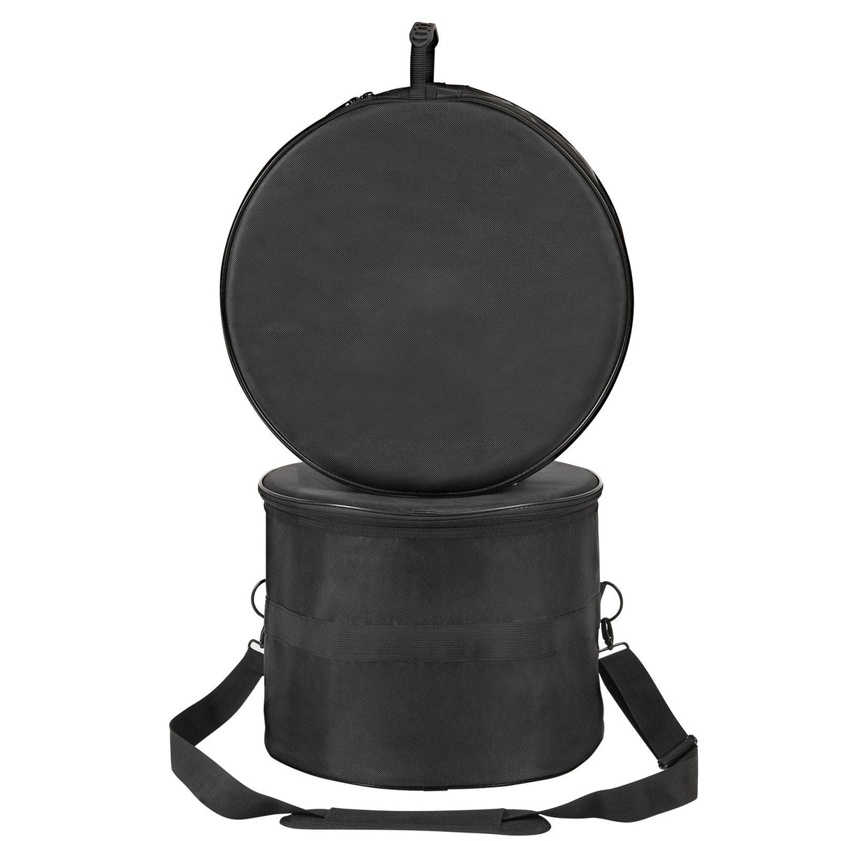 5-Piece Drum Bag Kit, Durable 1680D Oxford Material, Cushioned Cases with 1.5m Removable Shoulder Strap and Carry Handles, Collapsible, Fits 22'' Bass, 12''/13''/16'' Toms, 14'' Snare