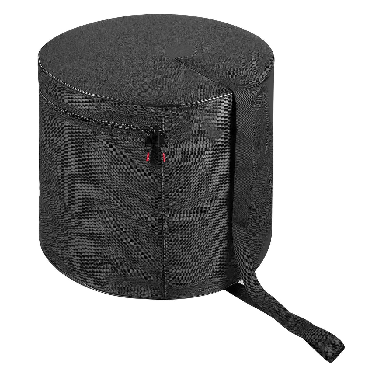 5-Piece Drum Case Set, 600D, Padded Drum Bags for 22 in Bass, 12/13/16 in Tom, 14 in Snare, Thick Padding, Lightweight Protective Covers Travel Storage Cases, for Drums Accessories Protection