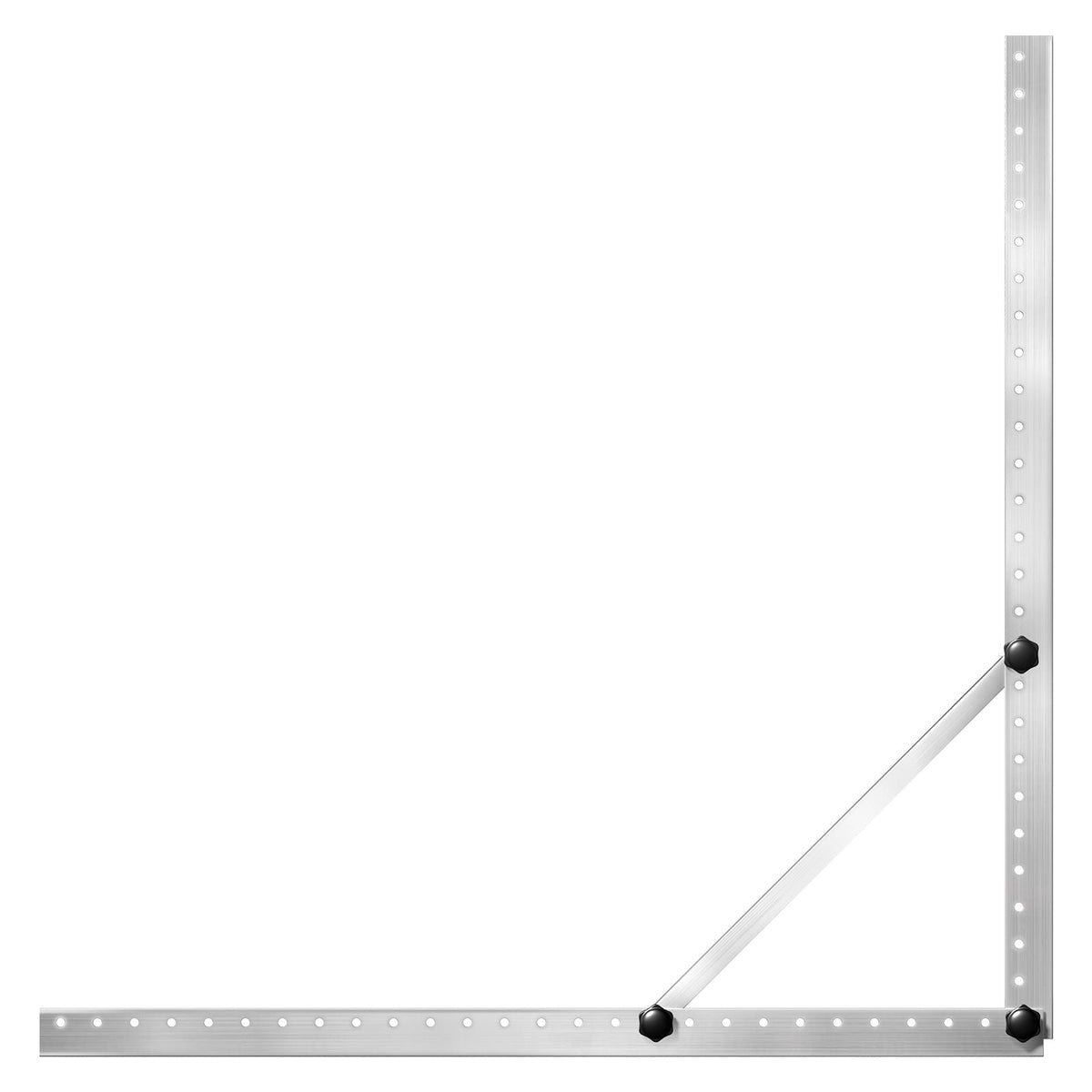 50-Inch Solar Panel Mounting Brackets, 0 to 90° Adjustable Tilt Mount Brackets Support 100-550W Solar Panels, Lightweight Aluminum Brackets with Folding Tilt Legs for RV, Roof, Boat, Off-Grid