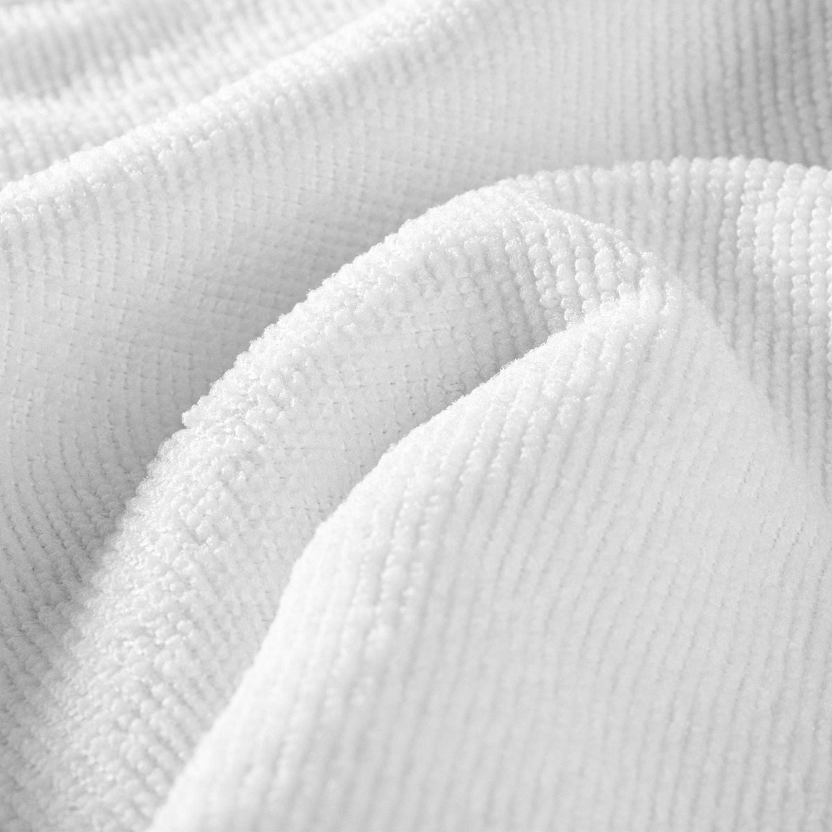 50 Pack White Microfiber Cleaning Cloth, 12 x 12 in Premium Microfiber Towels, Lint-Free and Scratch-Free, Absorbent Cleaning Rags for Car, Household, Kitchen, Window, SPA, Hotel & Bathroom