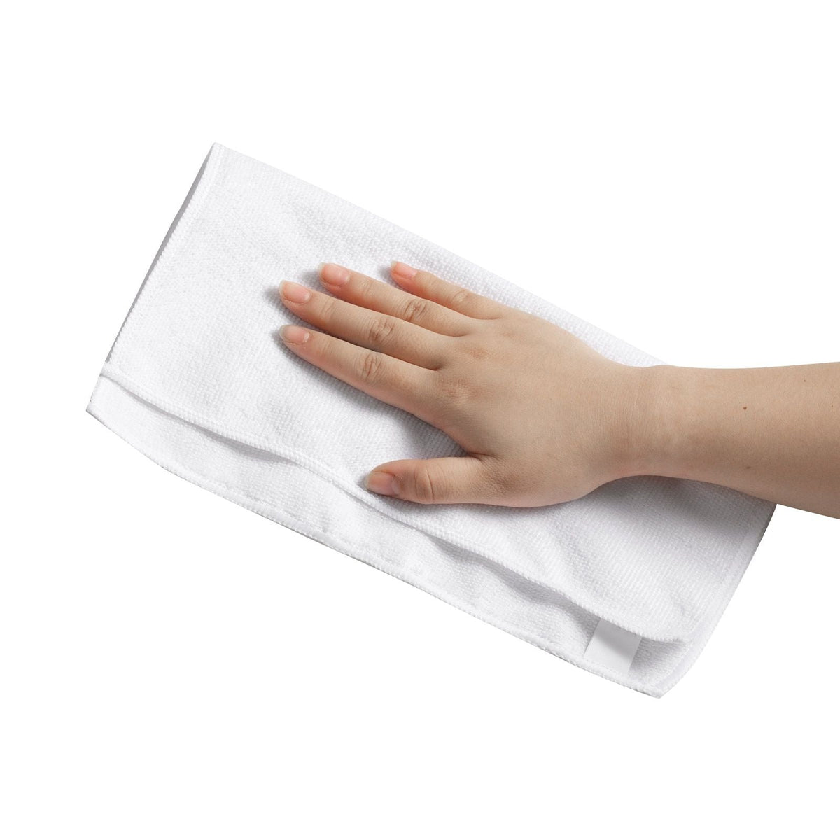 50 Pack White Microfiber Cleaning Cloth, 12 x 12 in Premium Microfiber Towels, Lint-Free and Scratch-Free, Absorbent Cleaning Rags for Car, Household, Kitchen, Window, SPA, Hotel & Bathroom