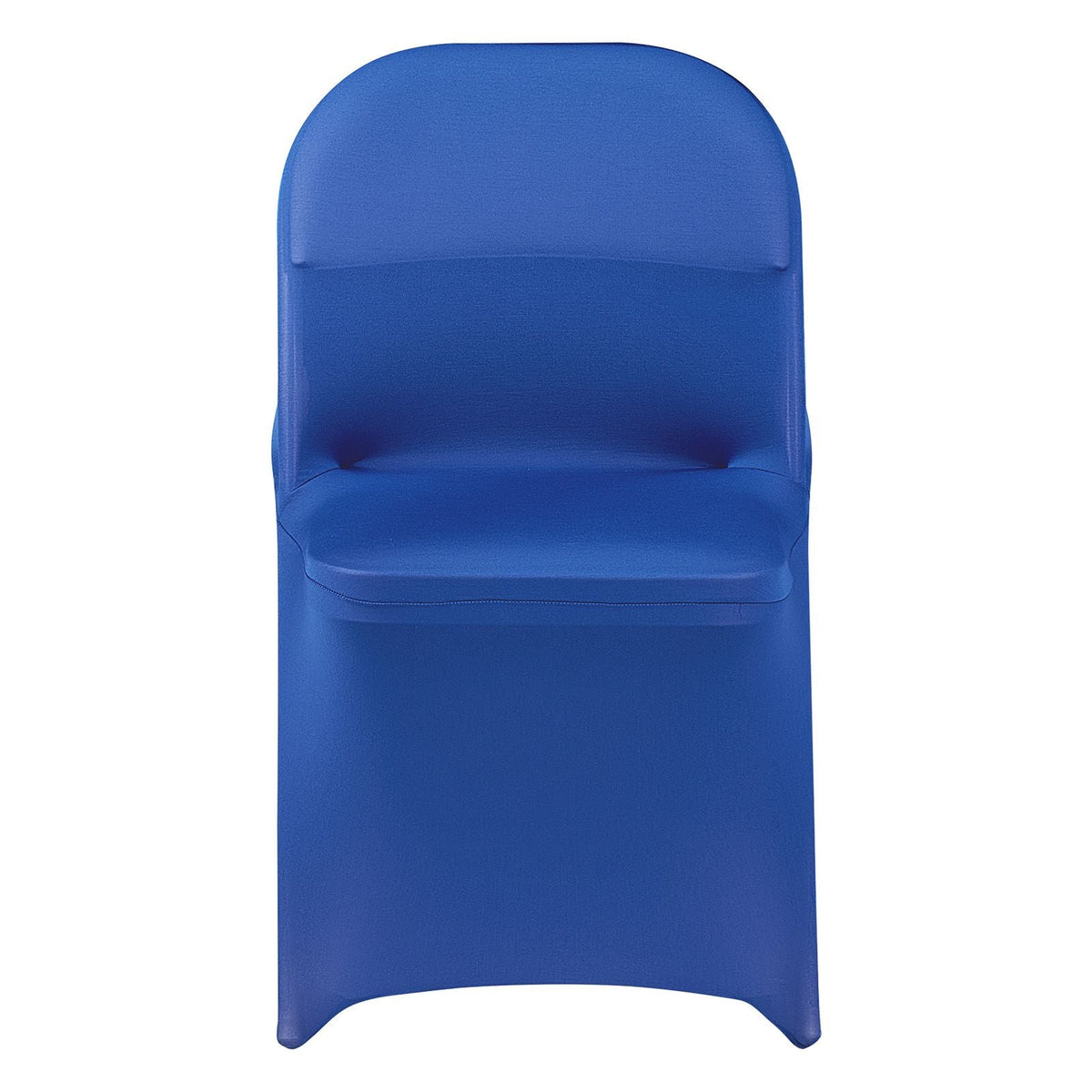 50 Pcs Blue Chair Covers, Polyester Spandex Chair Cover, Stretch Slipcovers for Wedding Party Dining Banquet Flat-Front Chair Covers, Fits Chair Measures up to 17.72 x 18.11 x 30.31 inch