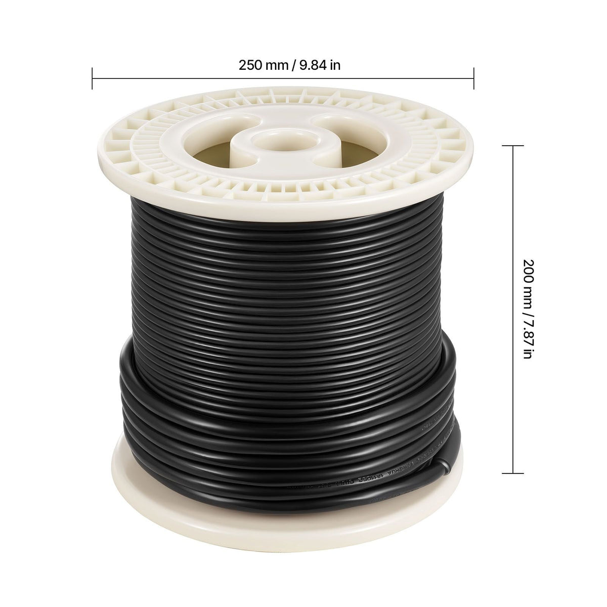 50 sqft Underfloor Heating Cable Kit, 120V Electric Radiant Heated Floor System, with Smart Control Thermostat & Alarm, Easy Installation for Tile, Stone, Vinyl, Home Improvement