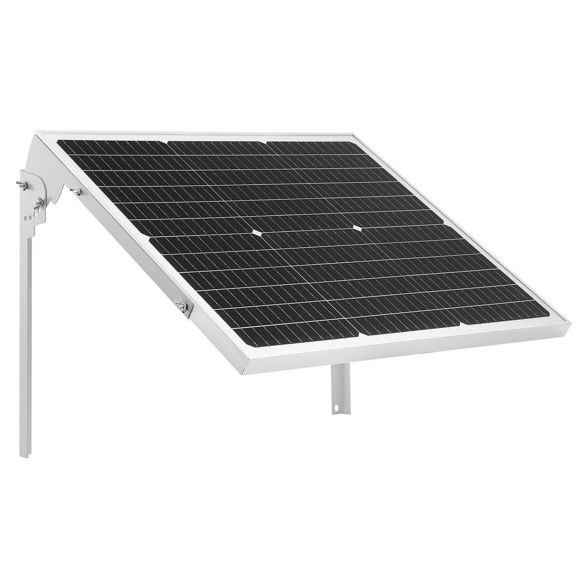 50W 12V Solar Battery Trickle Charger Maintainer, Mono Solar Panel Battery Charger with Upgraded MPPT Controller & Adjustable Mount Bracket, IP65 Waterproof for Car Boat RV Trailer House Roof