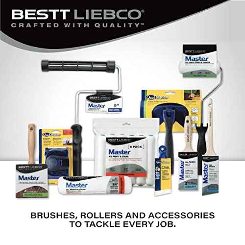 Bestt Liebco 552565400 Master Polyester/Nylon Trim & Wall Brush, 2-1/2 in.