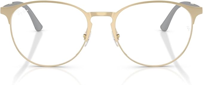 Ray-Ban Unisex Rx6375 Round Prescription Eyeglass Frames