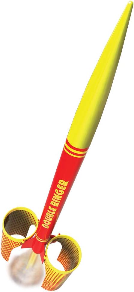 Estes Double Ringer Flying Model Rocket Kit | Easy to Build Beginner Rocket | Fun Educational Activity | Cool Science for Kids