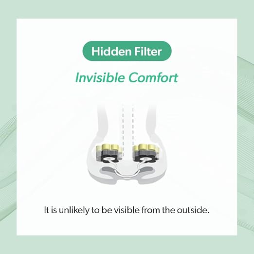 3-Ply Nose Filter Reusable Breathable Nasal Plugs Air Filteration