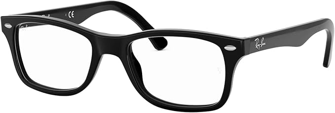 Ray-Ban unisex-adult Rx5228 Square Prescription Eyeglass Frames