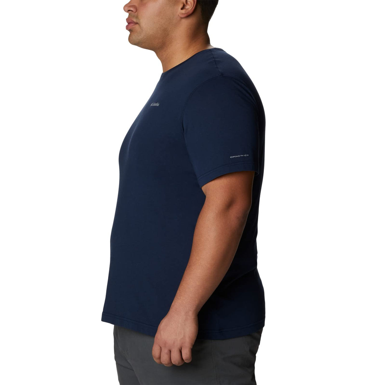 Columbia Mens Thistletown Hills Short Sleeve T-Shirt, Collegiate Navy Heather, 4X