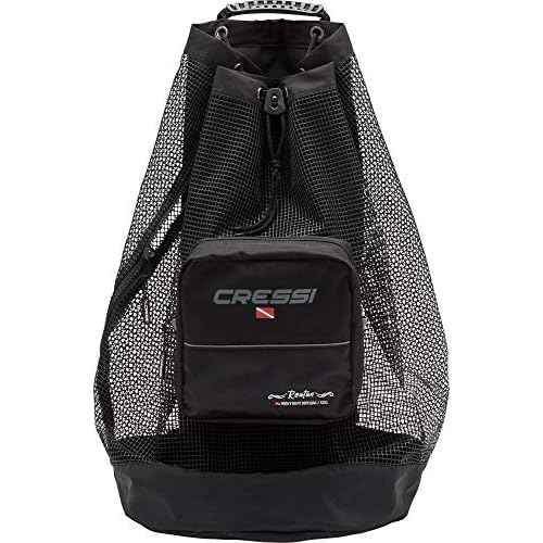 Cressi Heavy Duty Mesh Backpack 90 liters Capacity for Scuba Diving, Water Sport Gear | Roatan: designed in Italy