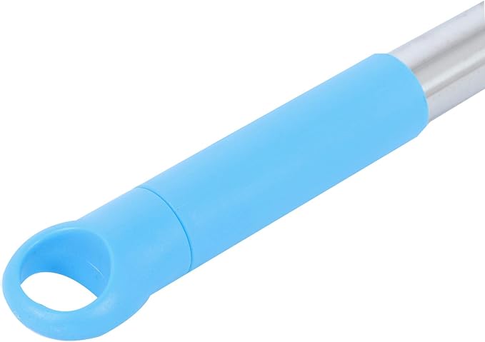 Multifunctional Broom, Telescopic Carpet Rake Rubber Pp 12.6in Brush Easy Wash