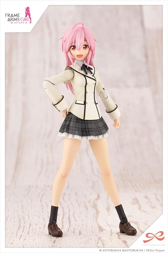 Kotobukiya Sousai Shojo Teien: Ao Gennai (Wakaba Girls’ High School Winter Clothes) Dreaming Style Happy Monochrome