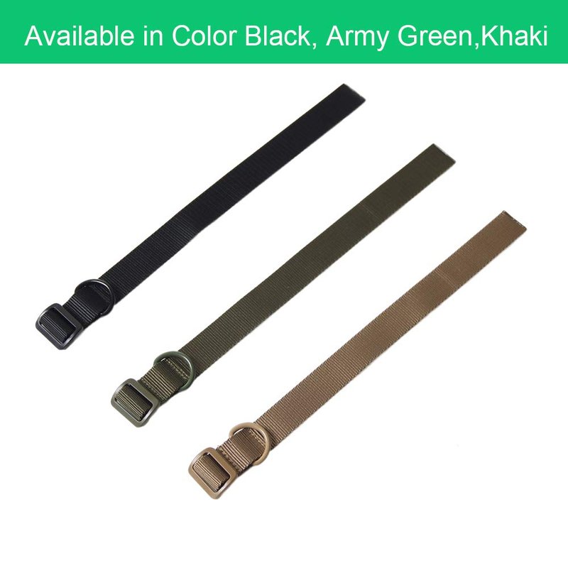 Aolamegs Tactical Gun Sling,Adjustable Rifle Sling 1.25” Nylon Strap with D Ring Loop for Hunting (2Pack) Army Green