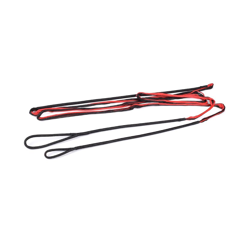 ELONG OUTDOOR Archery Recurve Bow String for Recurve Long Bows, Bowstring Traditional Bow Replacement, AMO 56 to 62 inch -12-14-16 Strands, W/2 Brass Nocks