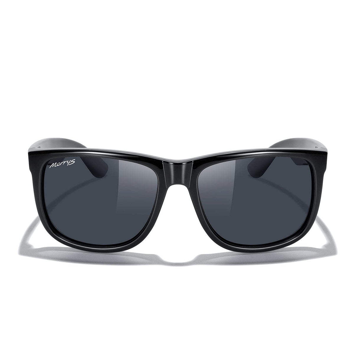 MERRY'S Men's Rectangular Polarized Sunglasses UV400 Protection for Driving Fishing Hiking Golf Outdoor Sport Glasses S8165