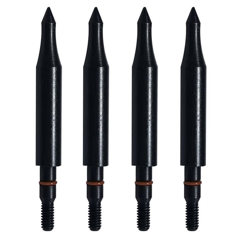 Field Points arrowheads 250 Grains Archery Field Points, 5/16" Steel Screw in Archery Field Tips and Broadheads (1 Dozen 12 PCS)