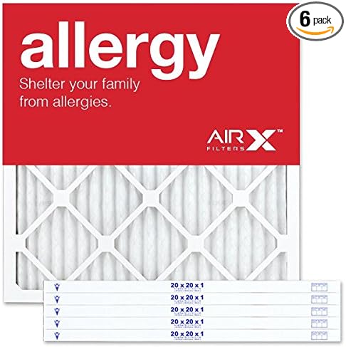 AIRx ALLERGY 20x20x1 MERV 11 Pleated Air Filter