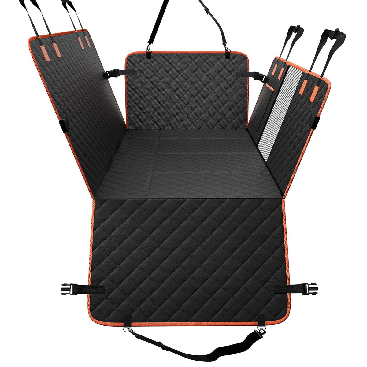 51.2 x 27.6 in Dog Car Seat Cover for Back Seat Waterproof 600D for SUV