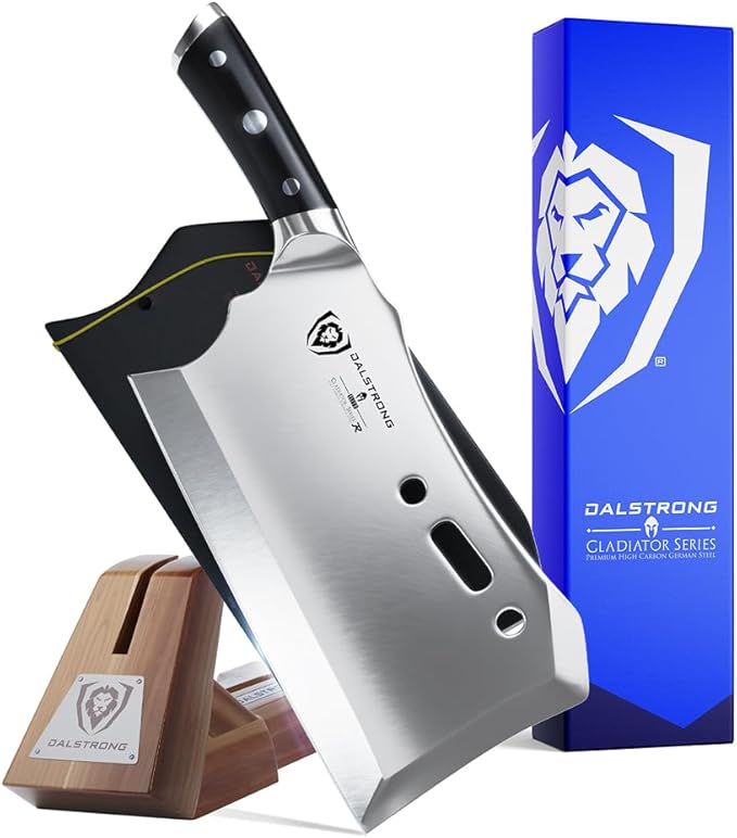 Dalstrong Obliterator 9" Meat Cleaver - 7CR17MOV Carbon Steel