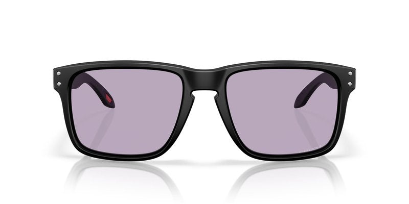Oakley OO9487F Holbrook XXL Low Bridge Fit Sunglasses, Matte Black/Prizm Slate, 61 mm