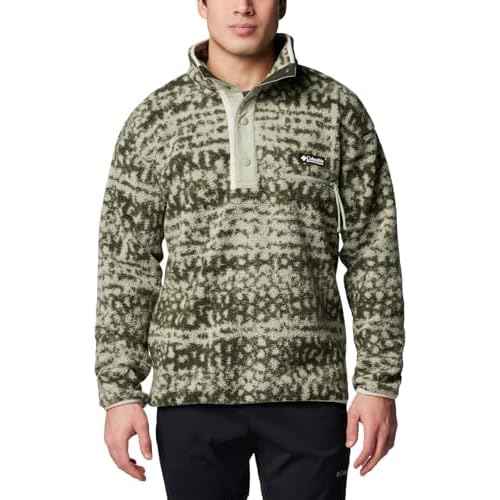 Columbia mens Helvetia II Printed Half Snap Fleece
