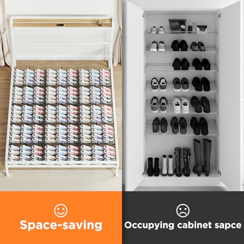 Under Bed Storage with Wheels, Rollable Under Bed Storage Container, Foldable Metal Under Bed Organizer for Bedroom Clothes Shoes Blankets Storage (1black, Black) - style: 1 Pack